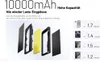 Exploded view of a power bank with marketing text and comparison data. Produktbild-Vorschau
