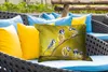 MuchoWow® Outdoor Kissen - Vogel - Blaumeise - Äste - Sonne Produktbild-Vorschau 4