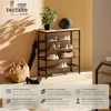 tectake® Schuhregal Bournemouth 75,5 x 30,5 x 85,5 cm Produktbild-Vorschau 2