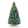 COSTWAY 210 cm LED kunstkerstboom, kerstboom met 1570 PVC Productafbeelding-voorbeeld 1