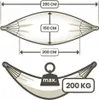 Amaca da giardino boho, macramè brasiliano, due persone, Anteprima dell’immagine prodotto 7