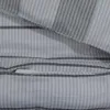 vidaXL Bettwäsche-Set Grau 260x220 cm Baumwolle Produktbild-Vorschau 4