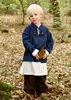 Kinder Mittelalter-Hemd Colin, blau - Ritterhemd Produktbild-Vorschau 1