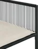 vidaXL 13-tlg. Garten-Essgruppe mit Kissen Schwarz Poly Produktbild-Vorschau 7