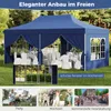 COSTWAY Pavillon 3x6m, Faltpavillon mit 6 abnehmbaren Produktbild-Vorschau 9