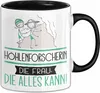 Höhlenforscherin Geschenk Tasse Becher Die Frau Die Allen Produktbild-Vorschau 1