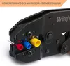 Wirefy Crimpzange Stoßverbinder für isolierte Kabelschuhe Produktbild-Vorschau 7