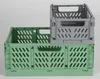 12x Mini-boîte pliante 30x20x12cm Boîte plastique Rangement Voir les images du produit 8