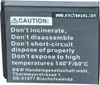 vhbw Akku Ersatz für Samsung SLB-0937 für Kamera (600 mAh, Produktbild-Vorschau 4