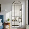 Miroir mural de 76 x 180 cm, miroir de fenêtre, miroir Voir les images du produit 2