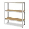 A three-shelf storage unit against a white background. Produktbild-Vorschau