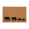 Tapis d'entrée Relaxdays en coco 60 x 40 cm, motif Voir les images du produit 1