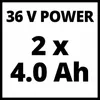 Aku sekačka Einhell Power X-Change GE-CM 36/36 Li vč. 2 ks Náhled obrázku produktu 37