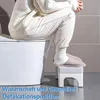 Toilettenhocker, Hocker Toilette mit Anti-Rutsch-Pads Produktbild-Vorschau 5
