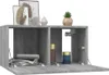 vidaXL TV nástěnná skříňka Grey Sonoma 60x30x30 cm Dřevěný Náhled obrázku produktu 3