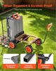 Chariot de jardin VEVOR avec fonction basculante, chariot à Voir les images du produit 7