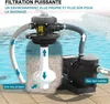 Wiltec Filtre à sable et particules – 250 W – capacité 14 l Voir les images du produit 5