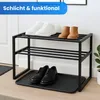 Schuhabtropfschale 50x38x2,5cm Schwarz 4er-Pack, Schuhwanne Produktbild-Vorschau 5