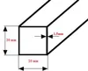 Schwarze Metall-Wandhalter für Regale 90x30cm – 2er Set Produktbild-Vorschau 2
