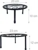 Support à fleurs Relaxdays, lot de 5 pièces, rond, robuste, Voir les images du produit 4