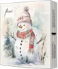 Servietten Papier 33x33cm 3-lagig mit Schneemann Motiv 20 Produktbild-Vorschau 2