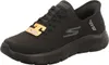 A black Skechers Go Walk Flex shoe is shown from a side-angle on a white background. Produktbild-Vorschau