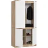 Akord Armoire 4 Portes Chêne Sonoma/Blanc 90X51X180 Voir les images du produit 2