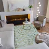 Tappeto a mosaico in pelle naturale riciclata Beige 190x290 Anteprima dell’immagine prodotto 8