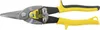 A pair of tin snips with yellow and black handles, isolated on a white background. Anteprima dell’immagine prodotto