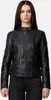 Tazzio Damen Lederjacke F523 (Schwarz, M) Produktbild-Vorschau 6