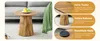 Runder Couchtisch 50 cm, Naturholzoptik, MDF, Produktbild-Vorschau 13