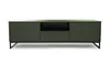A green TV cabinet with a black frame and legs, shown against a white background. Náhled obrázku produktu