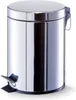 Zeller Treteimer, 5 ltr., Edelstahl Ø 22 x 29,3 cm Produktbild-Vorschau 1