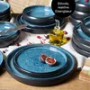 Moritz & Moritz SOLID 24tlg Geschirrset Blau Produktbild-Vorschau 4