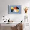 Gerahmtes Poster - Schwarzer Rahmen - Stück Geometrisch Rad Produktbild-Vorschau 6