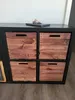 2er set Holzkiste Vintage Ocker passend für Kallax und Produktbild-Vorschau 10