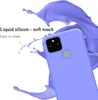A purple phone case is shown with purple liquid splashes in the background. Text describes the material and ease of cleaning. Náhled obrázku produktu