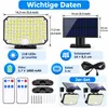 2 projecteurs solaires à 118 LED avec détecteur de Voir les images du produit 7