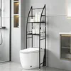 WC Regal über Toilette Metall Badregale 165x46x25cm Produktbild-Vorschau 1