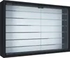 VCM my home Mandosa XL nástenná skrinka čierna 6 políc Náhľad obrázku produktu 2