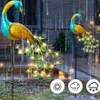 Lampada Solare A Forma Di Pavone – Decorazione Da Giardino Anteprima dell’immagine prodotto 10