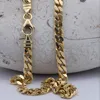 Goldkette Panzerkette Länge 60cm - Breite 4,0mm - 585-14 Produktbild-Vorschau 4