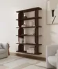 Bücherregal Chilly CODY - 120 x 181,5 cm - in Dunkelbraun Produktbild-Vorschau 2