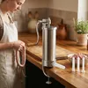 3,5 litri in acciaio inox salsiccia ripieno salsiccia Anteprima dell’immagine prodotto 7