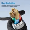 Qost – USB-C auf Aux Kabel – Schwarz – 1 Meter – Produktbild-Vorschau 6