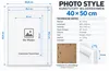 2er 3er 5er Pack Photo Style Set Bilderrahmen Wanddeko Produktbild-Vorschau 4