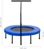 vidaXL Fitness trampolína s držadlom a bezpečnostnou Náhľad obrázku produktu 6