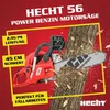 Kettensäge Motorsäge Benzin HECHT 56 | 45 cm Schwertlänge | Produktbild-Vorschau 2