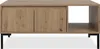 CALICOSY - Table Basse 2 Portes 1 Niche L100 cm - PLOCK Voir les images du produit 1