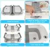 Baby Badewanne Faltbar mit Baby Badekissen, Badethermometer Produktbild-Vorschau 6